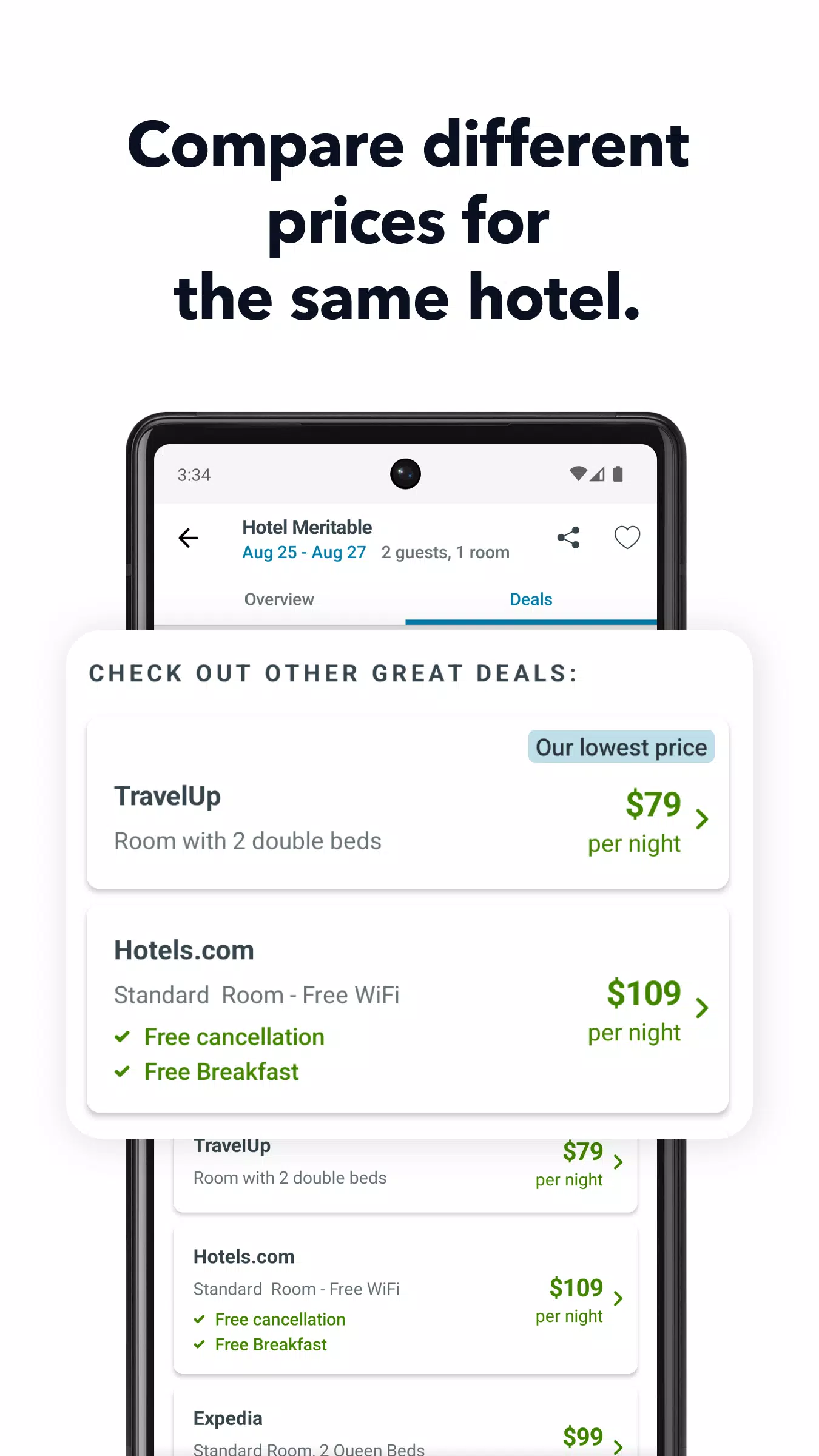 trivago Zrzut ekranu 3