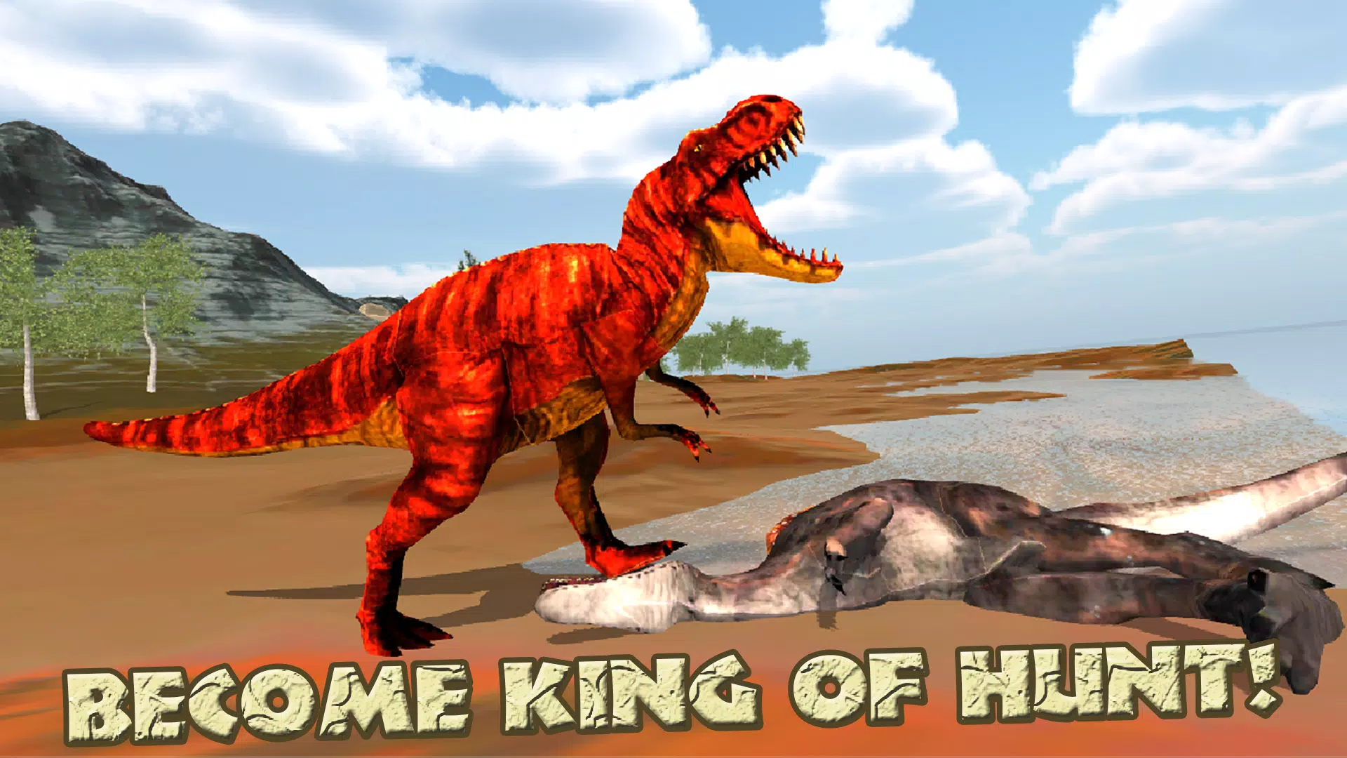 Hungry T-Rex Island Dino Hunt Captura de pantalla 3