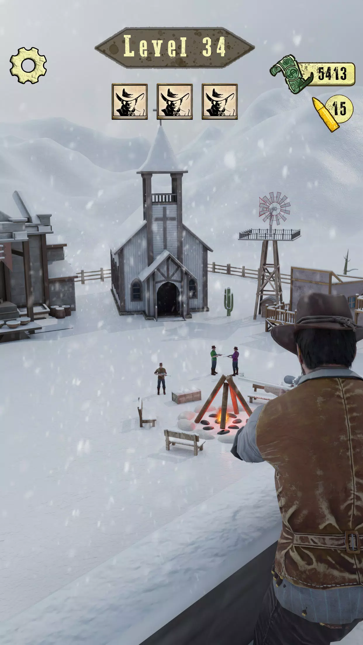 Wild West Sniper ဖန်သားပြင်ဓာတ်ပုံ 3