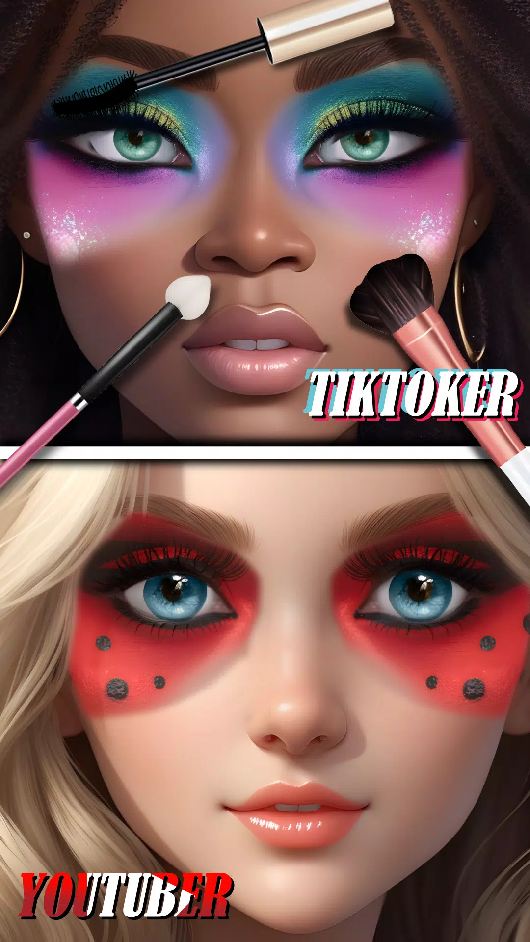 Makeup Games & ASMR Makeover Captura de pantalla 1