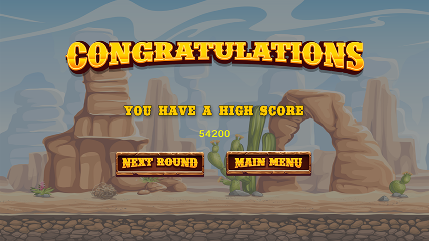 Wild West Tri Peaks Solitaire Captura de tela 2