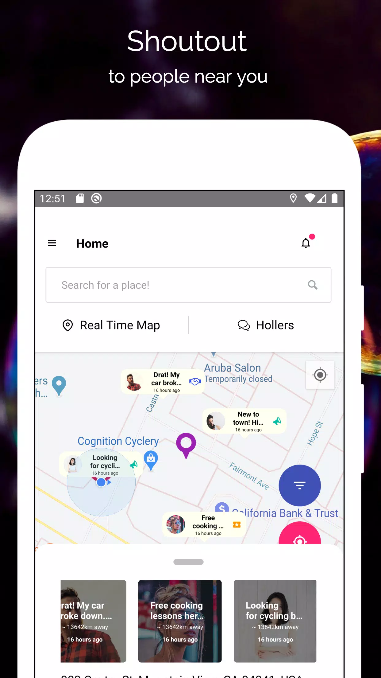 Holler Away: Mingle & Engage w Captura de pantalla 0