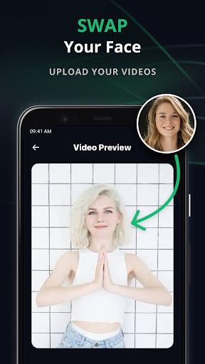 DeepFaker: Face Swap AI Video Capture d'écran 0