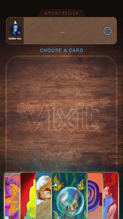 Multiplayer Card Game - VIXIT (Dixit style) Captura de pantalla 1