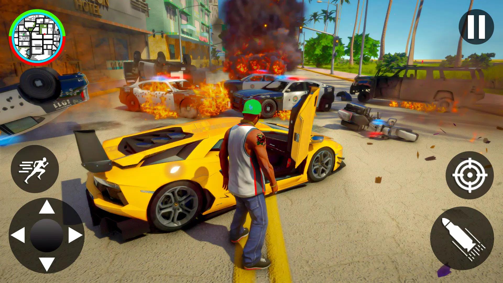 Grand Gangster Game Mafia 3D Captura de pantalla 3
