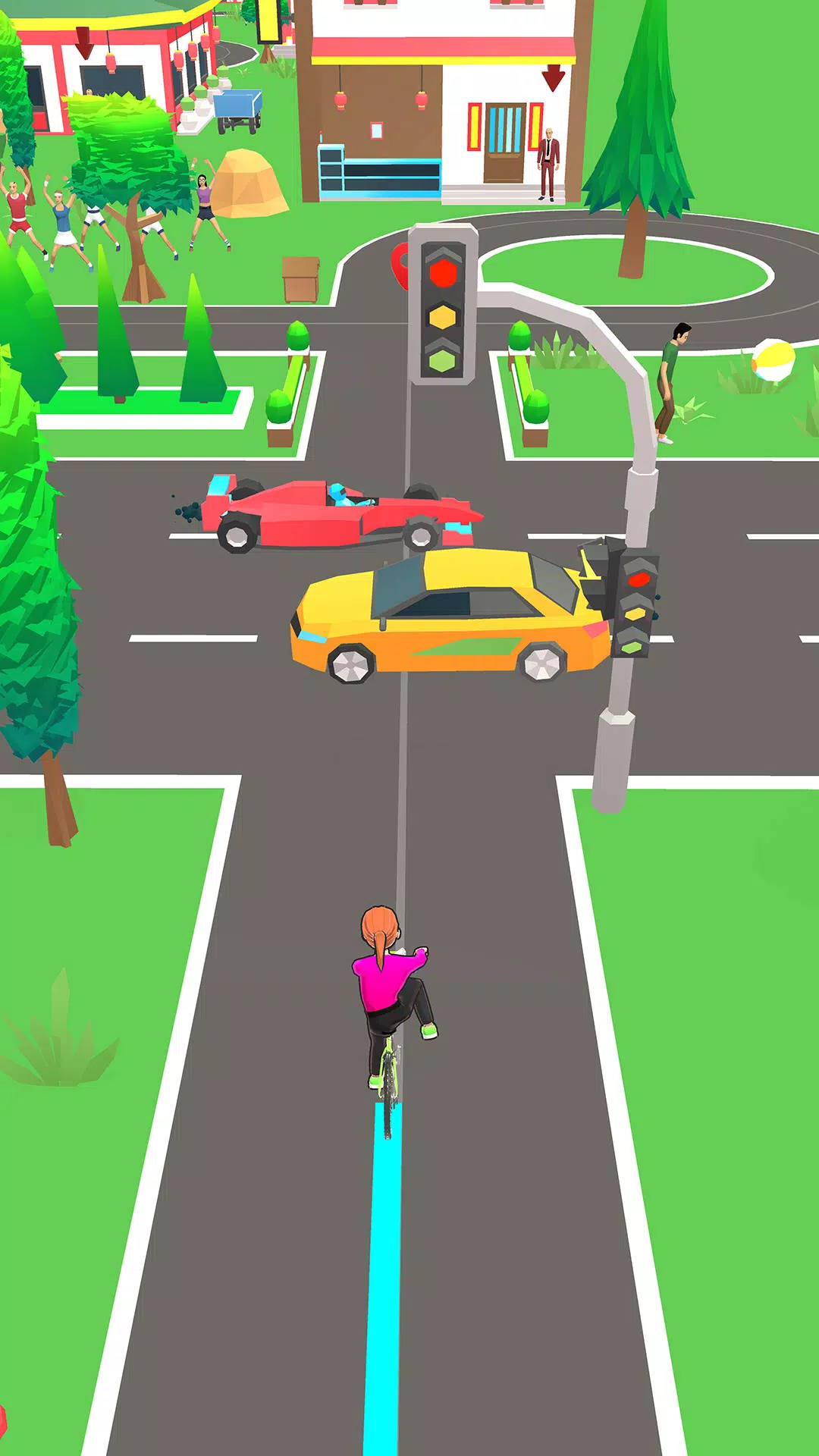 Paper Rider Delivery  Boy Game ภาพหน้าจอ 0