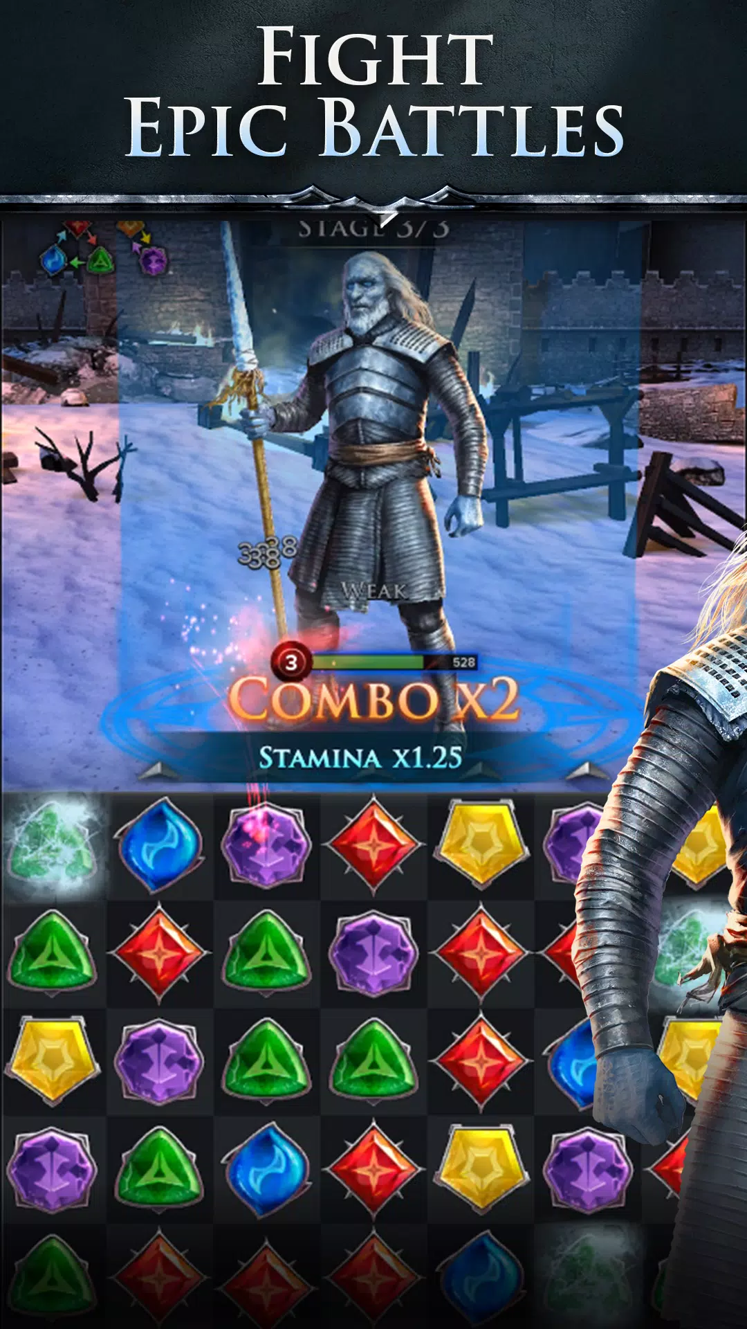 Game of Thrones: Legends RPG स्क्रीनशॉट 3