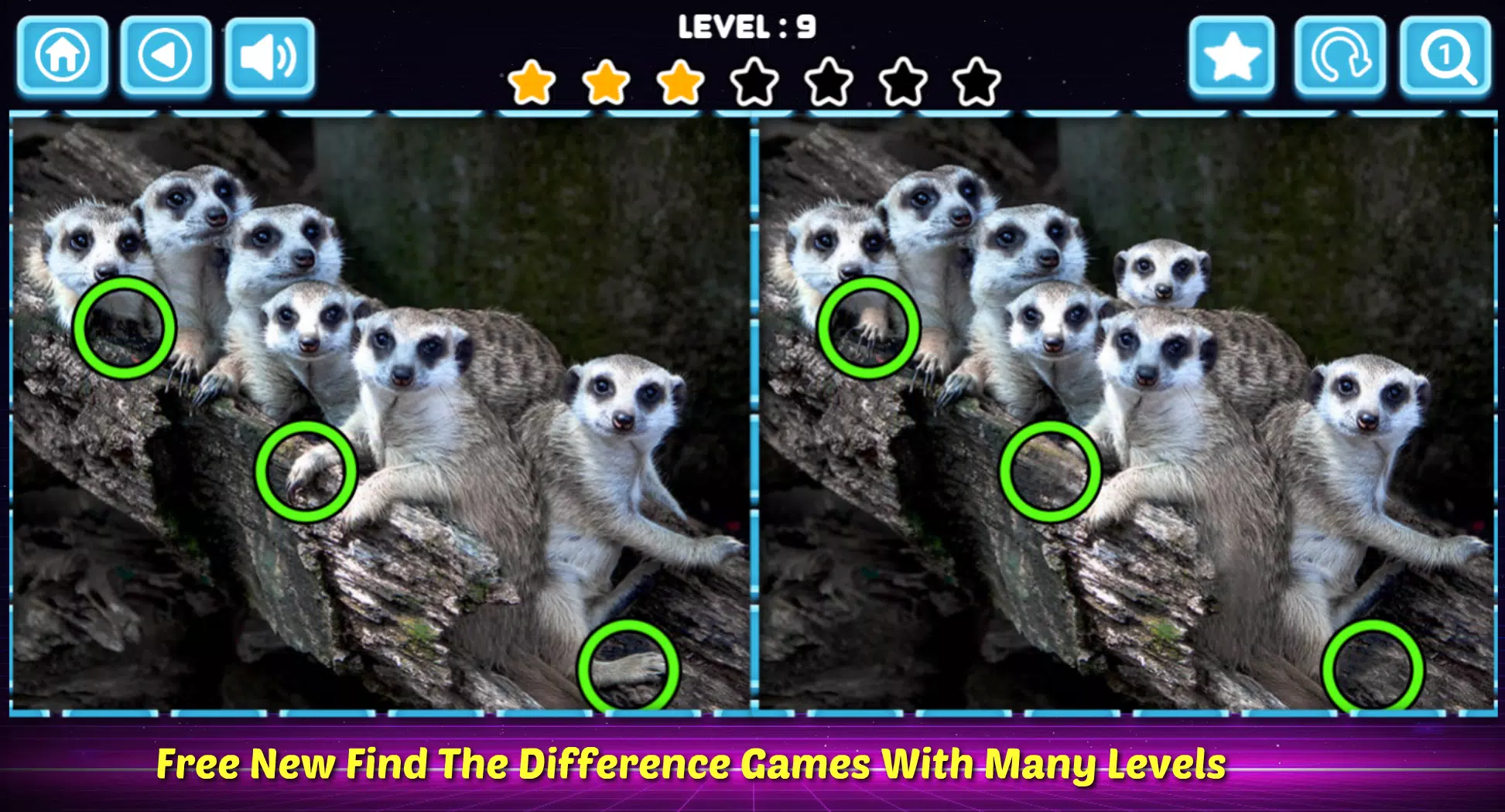 Schermata Find the difference hard 3