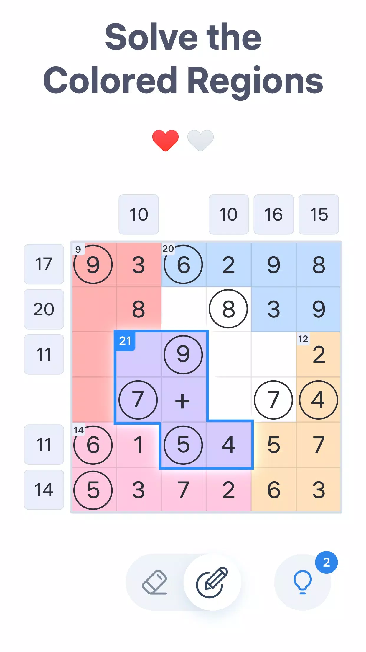 Number Sums Captura de pantalla 1