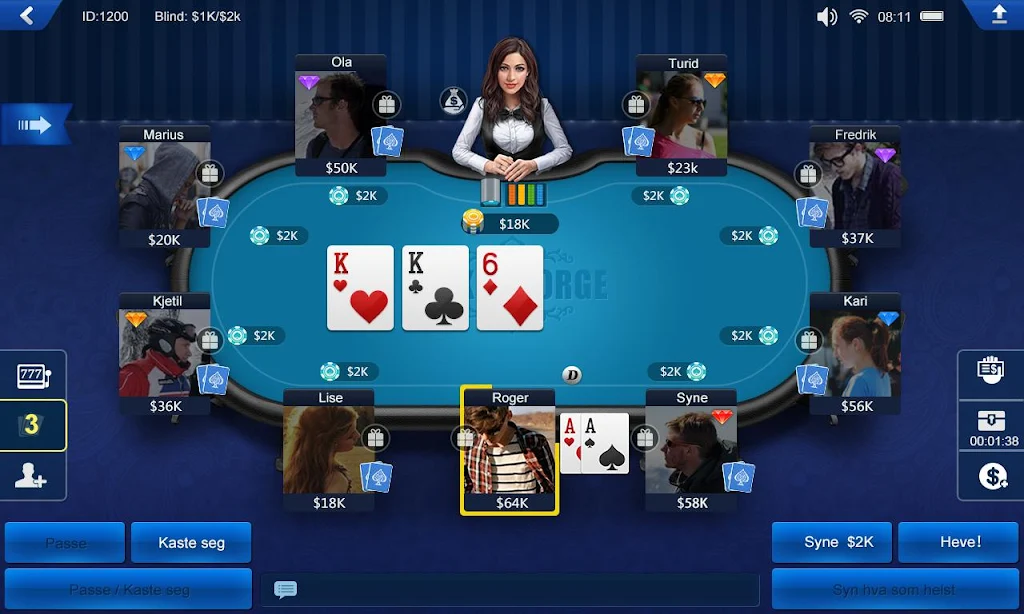 poker Norway hd スクリーンショット 1