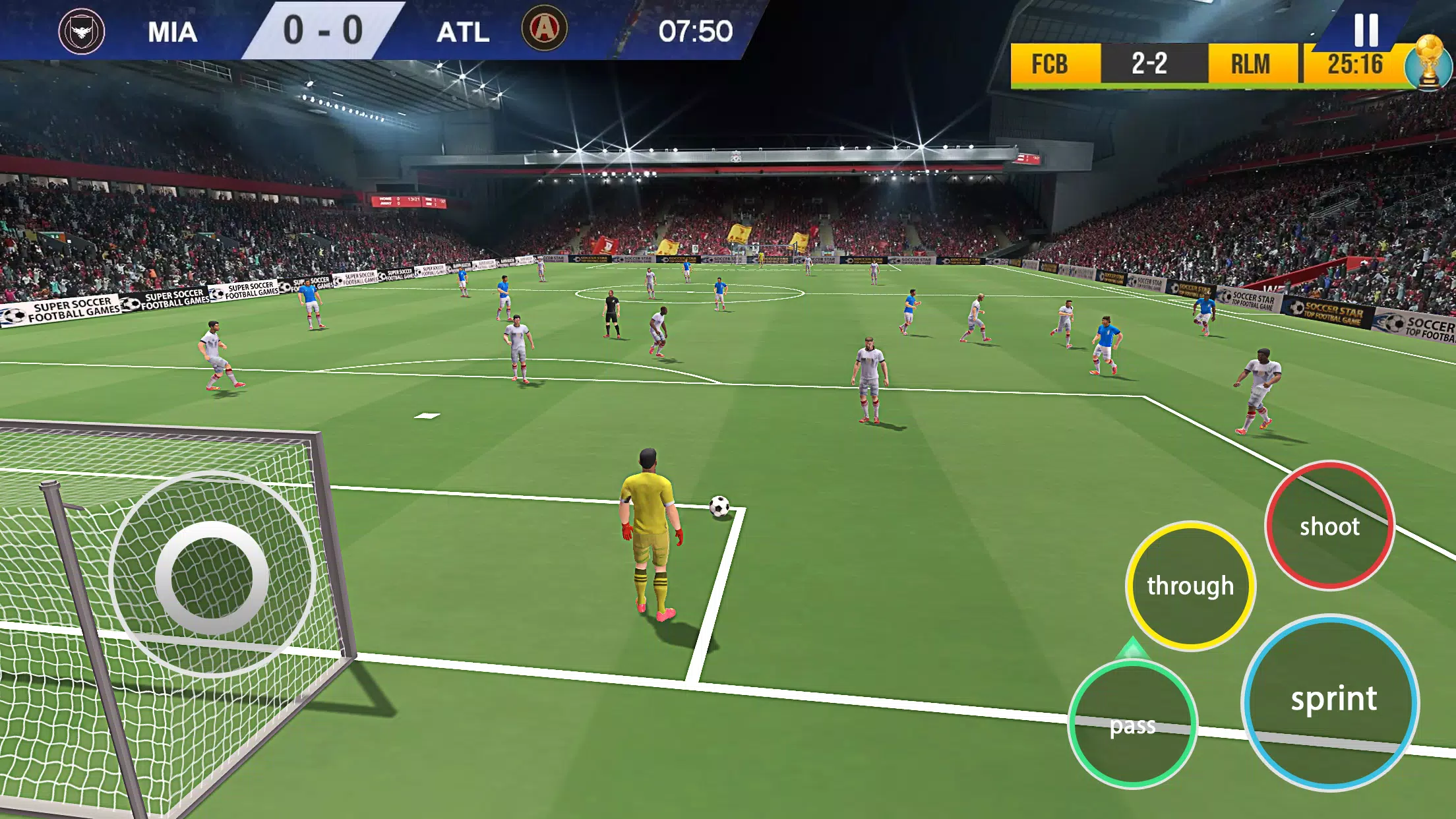 Ultimate Soccer League Star Capture d'écran 0