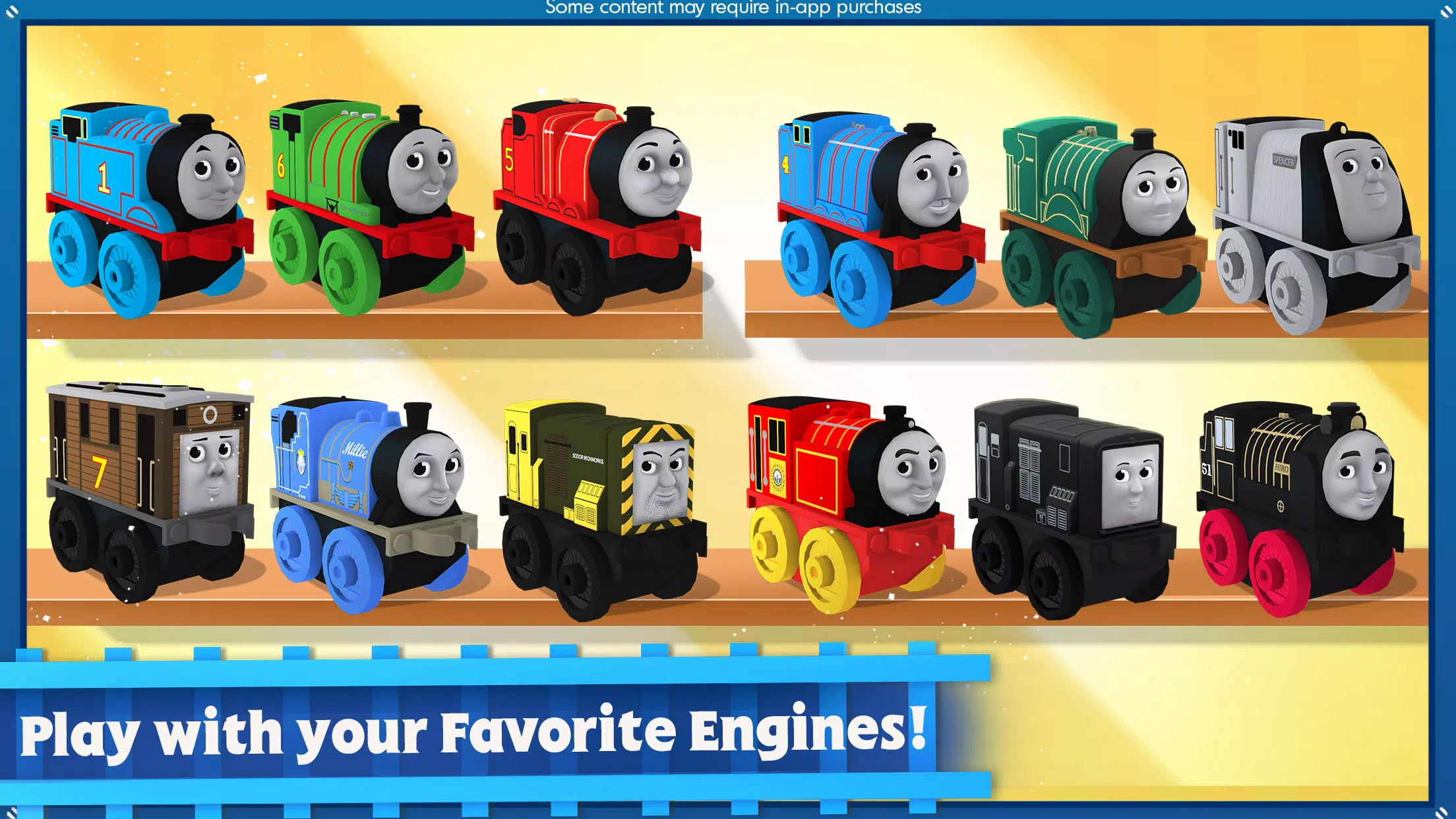 ミニミニサイズのThomasと仲間たち スクリーンショット 2