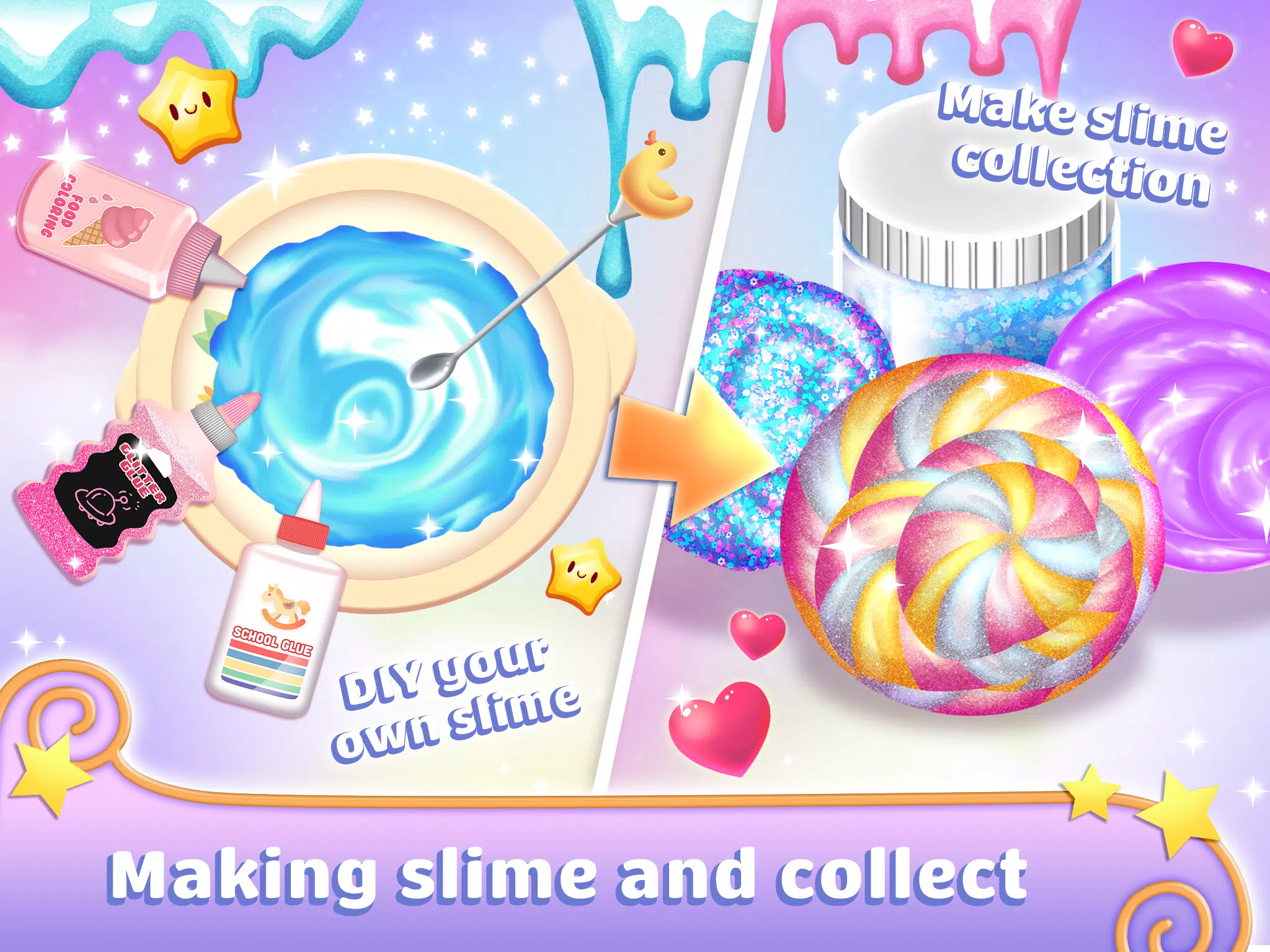 Real Slime Simulator Maker Ảnh chụp màn hình 2