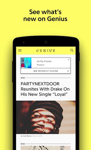 Genius — Song Lyrics Finder應用截圖第0張