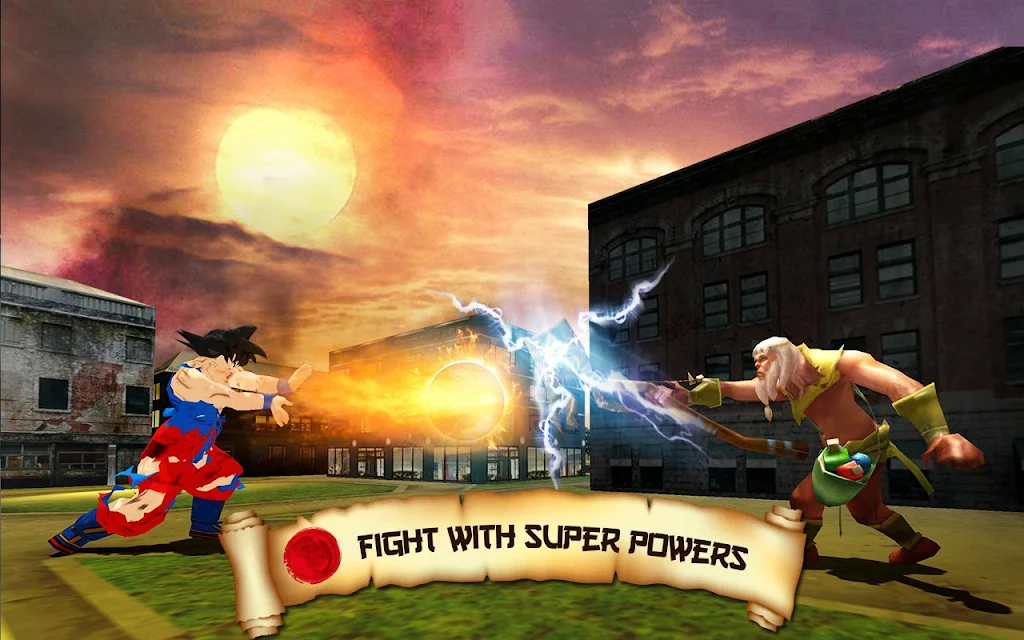 Super Goku Hero Xenoverse Saiyan Battle Скриншот 0