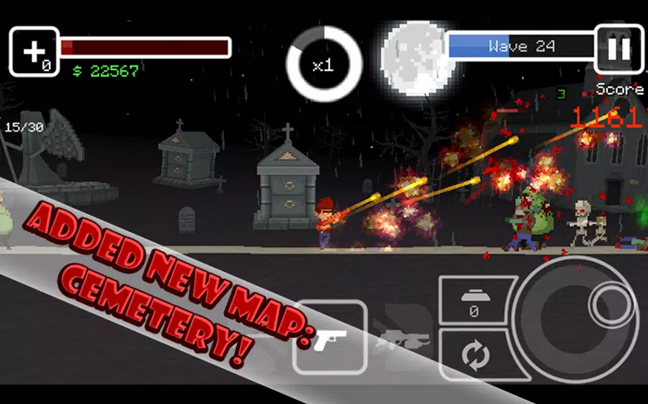 Undead Pixels: Zombie Invasion Captura de tela 0
