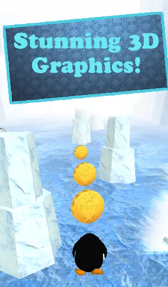 Penguin Run 3D স্ক্রিনশট 1