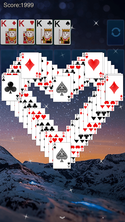 Solitaire: Star Valley Captura de pantalla 2