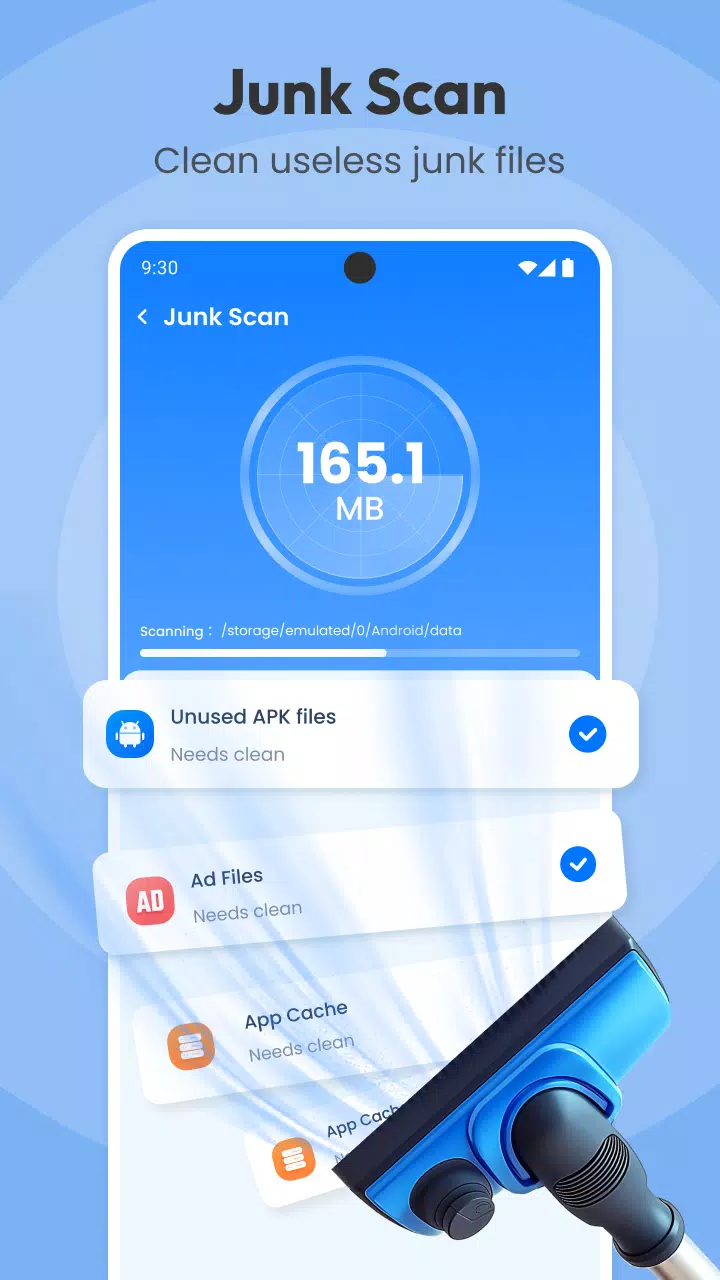TEC Cleanup - Storage Cleaner 스크린샷 1