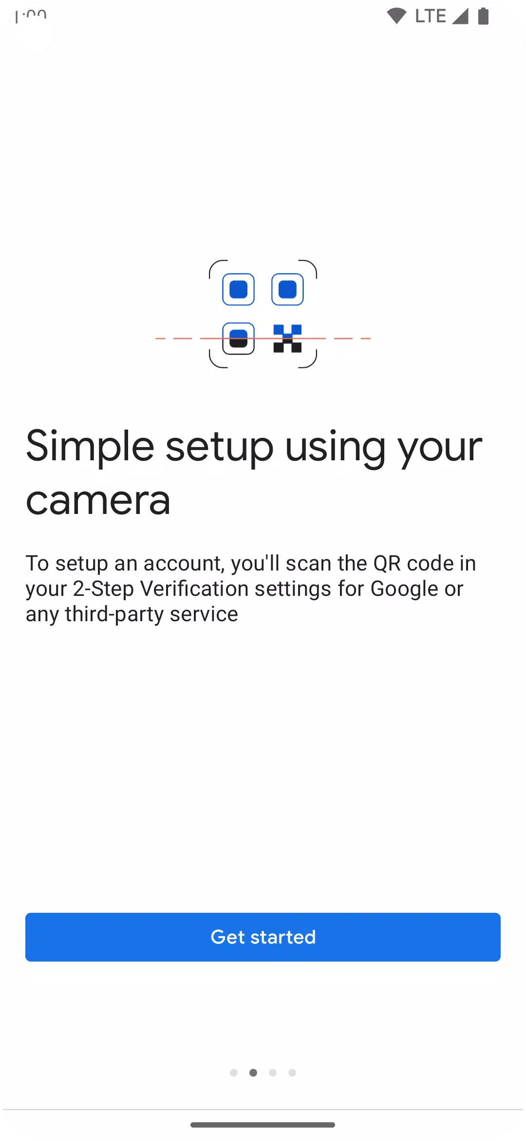 Google Authenticator ภาพหน้าจอ 1
