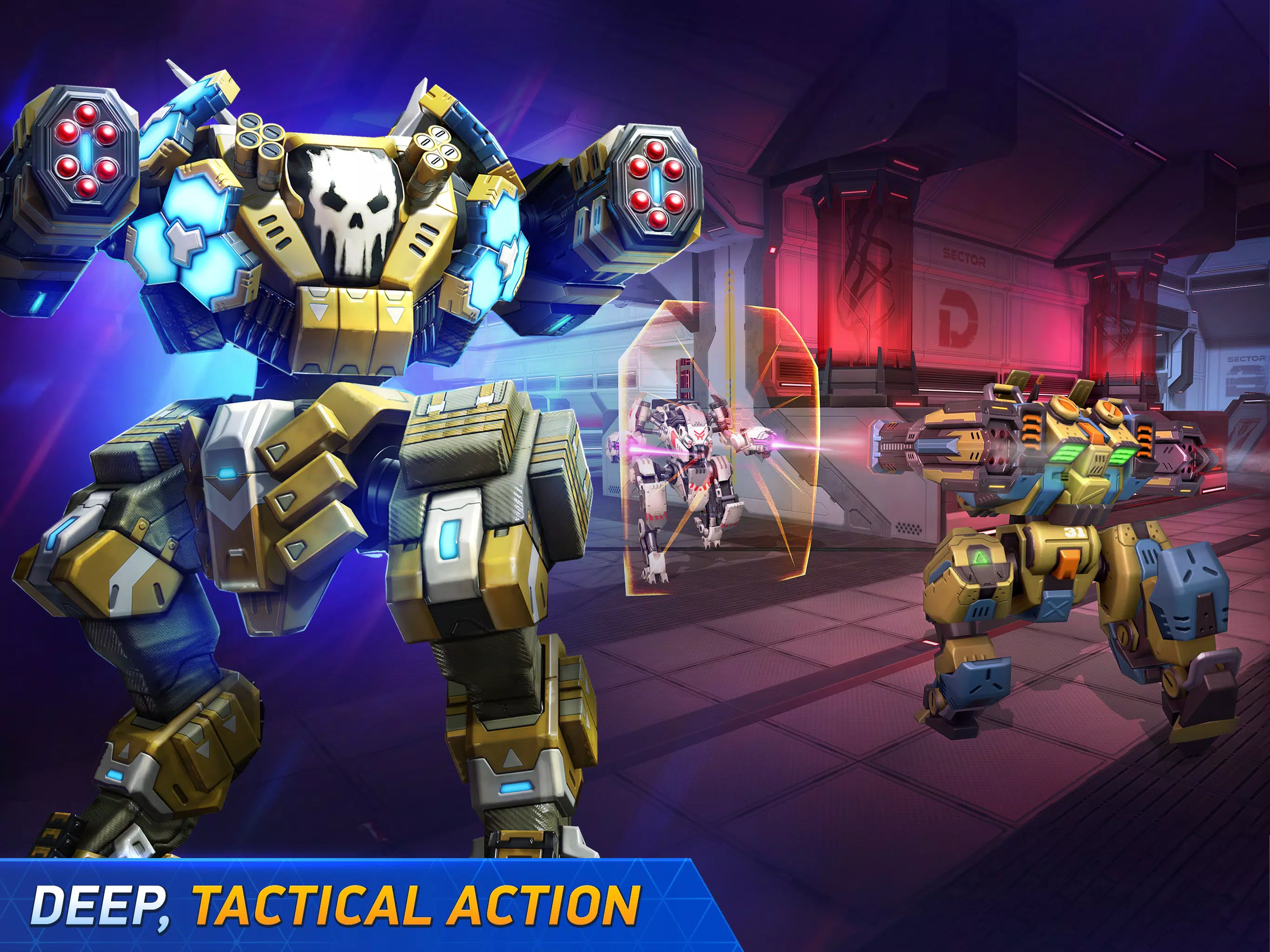Schermata Mech Arena 2