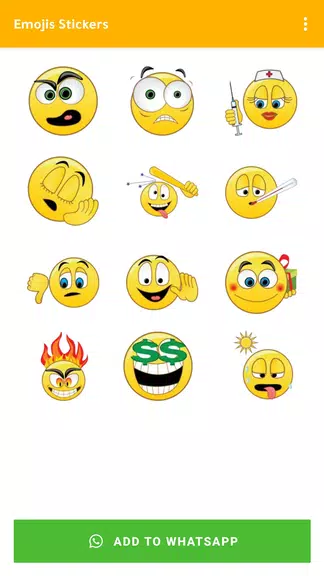 Emoji Stickers WASticker स्क्रीनशॉट 3