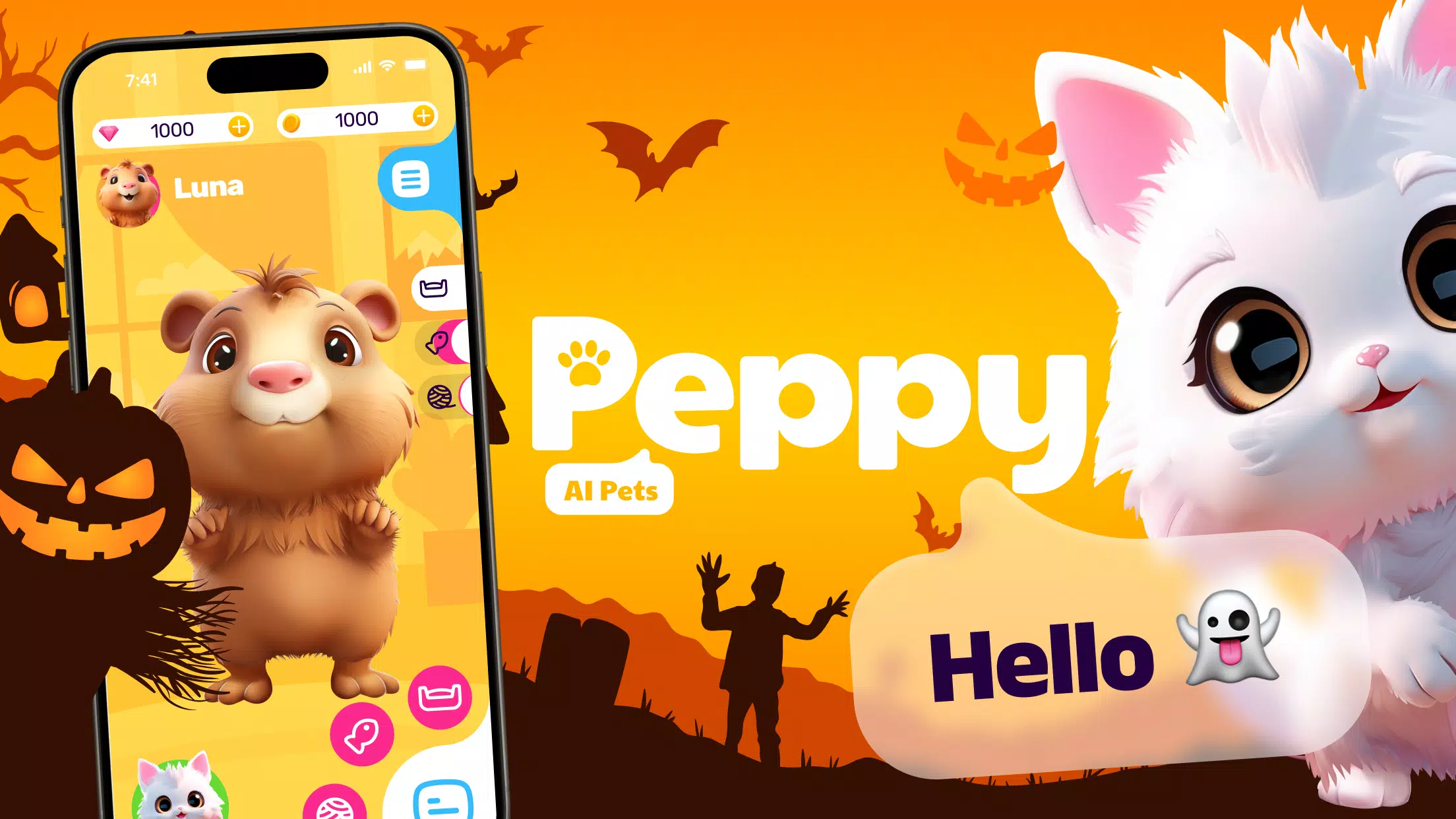 Schermata Peppy: My Talking AI Pets 0