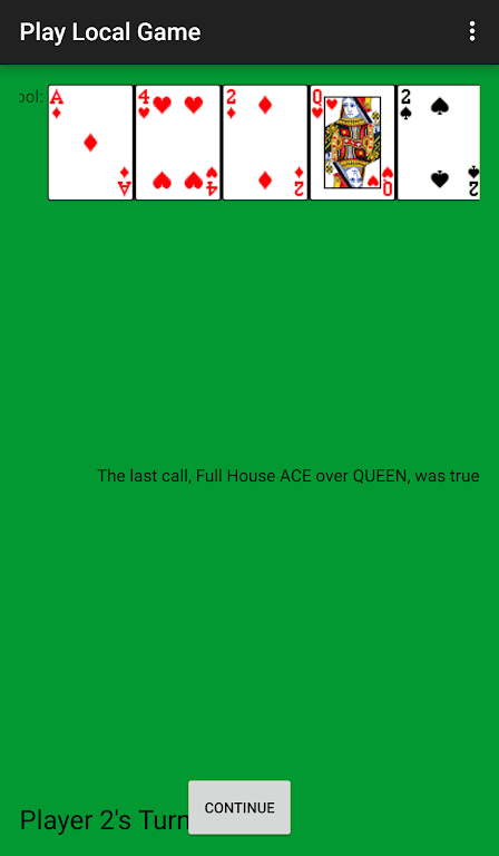 Schermata Liars' Poker 1