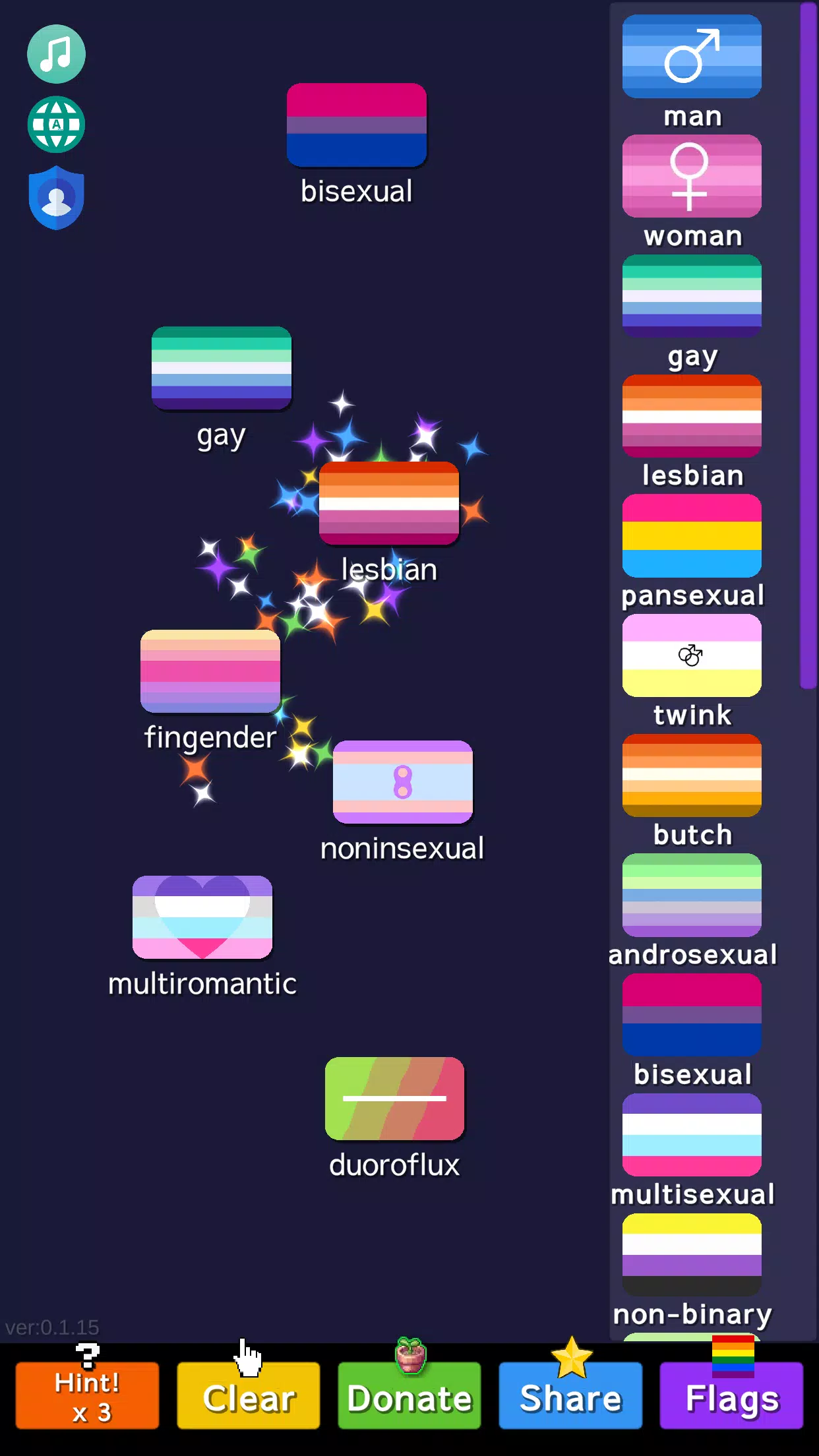 LGBTQ Flags Merge Tangkapan skrin 0