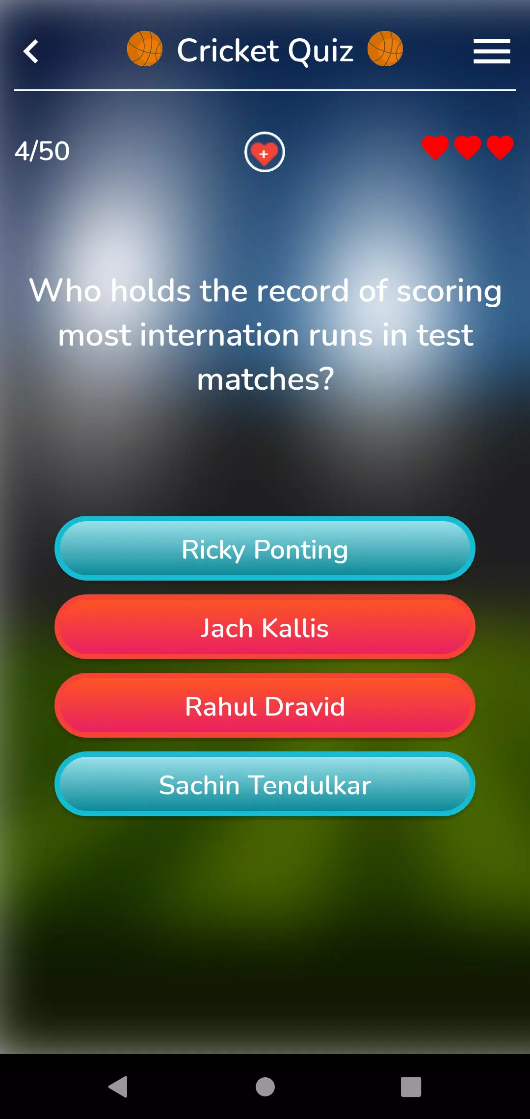 World Sports Quiz應用截圖第2張
