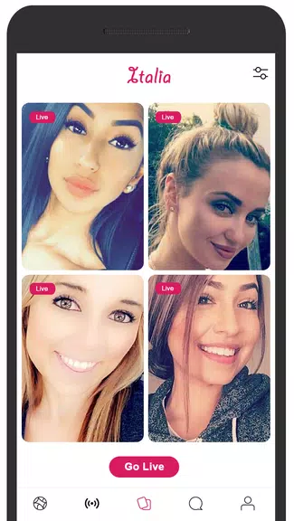 Italian Chat & Italy Dating Zrzut ekranu 2