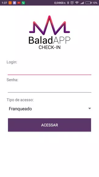 BaladAPP Check-In ภาพหน้าจอ 0