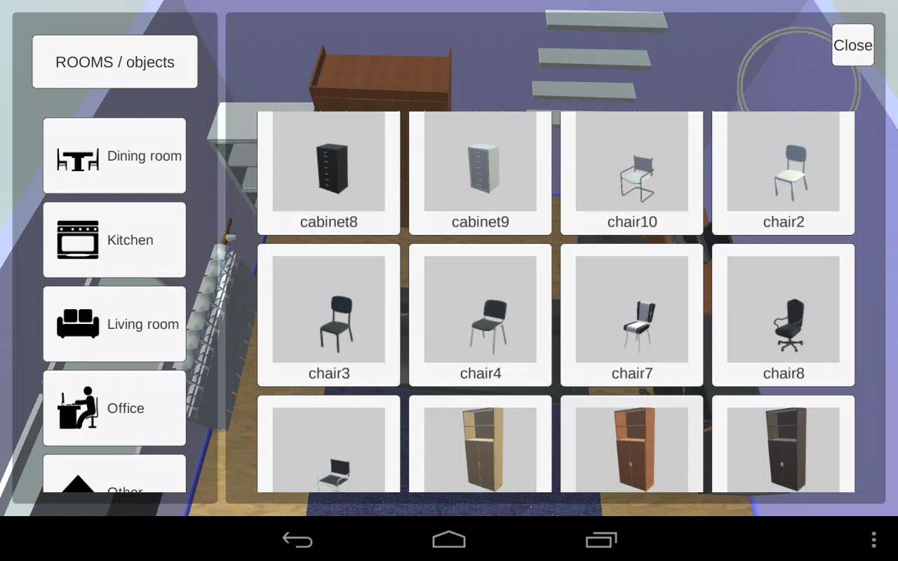 Room Creator ဖန်သားပြင်ဓာတ်ပုံ 1