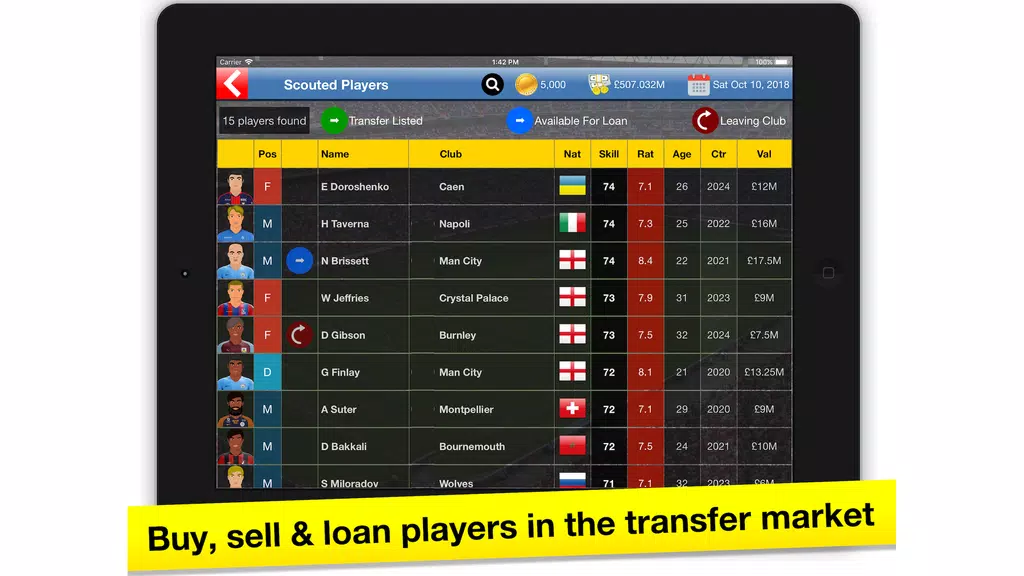 Soccer Tycoon: Football Game Tangkapan skrin 2