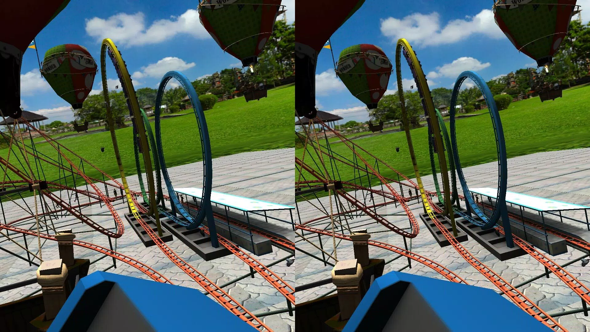 Roller Coaster Park: Fun Games स्क्रीनशॉट 2