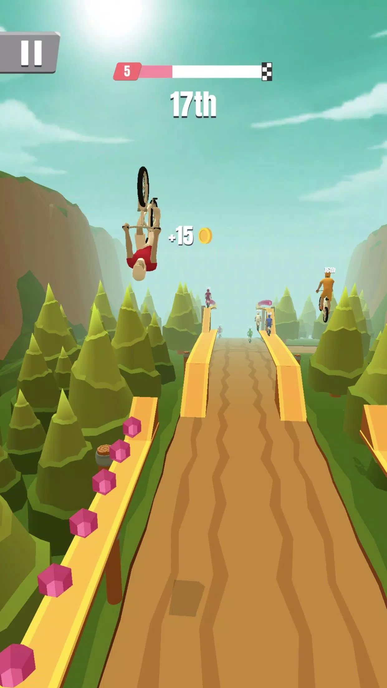 Bike Rush ဖန်သားပြင်ဓာတ်ပုံ 2