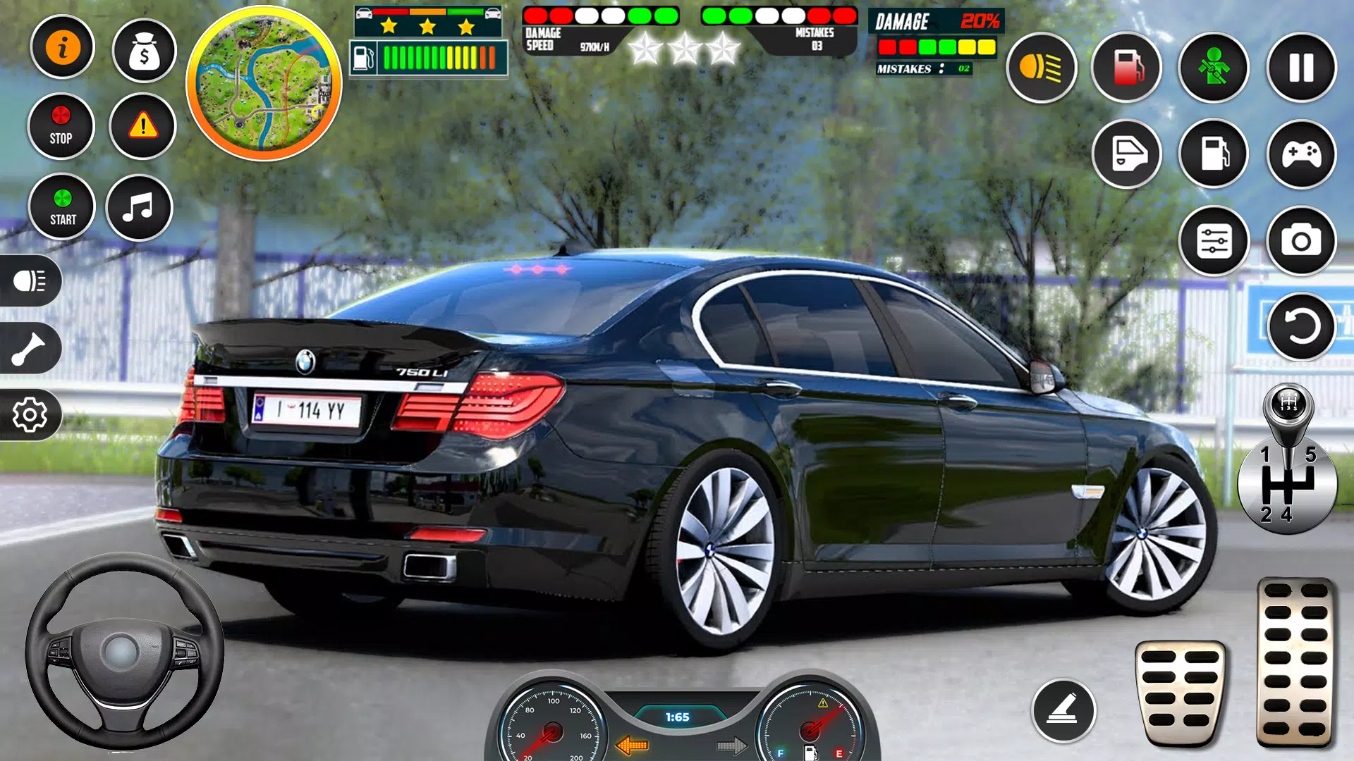 Classic Car Drive Parking Game應用截圖第2張