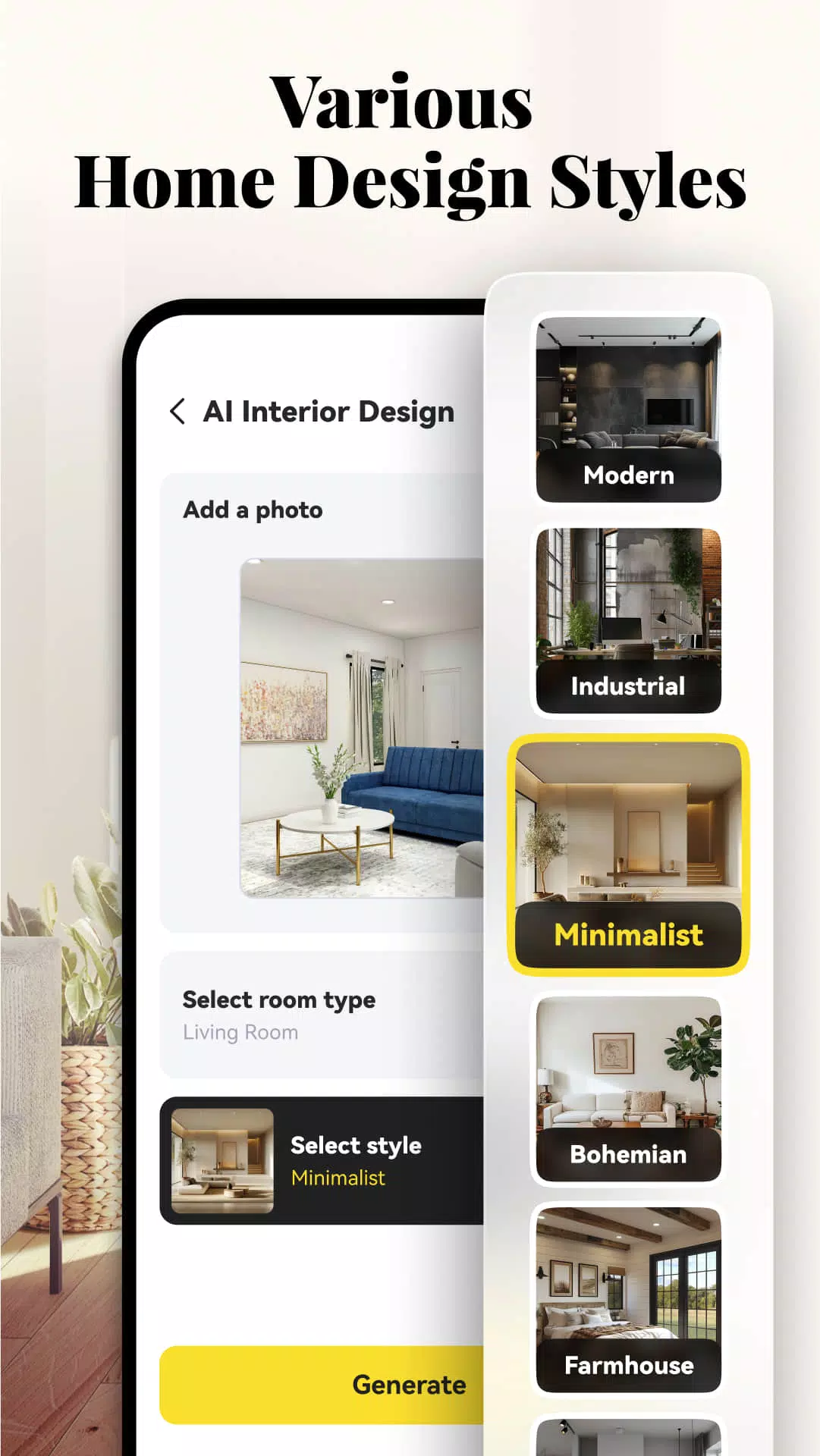 AI Home Design: Interior Decor應用截圖第2張