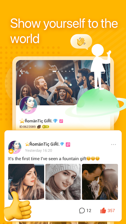 Echo: Live Voice Chat Room APP スクリーンショット 1