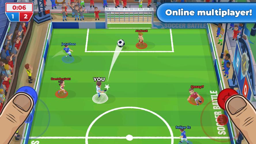 Soccer Battle 스크린샷 3