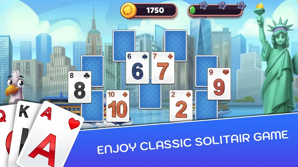 Solitaire TriPeaks Vacation Captura de tela 0