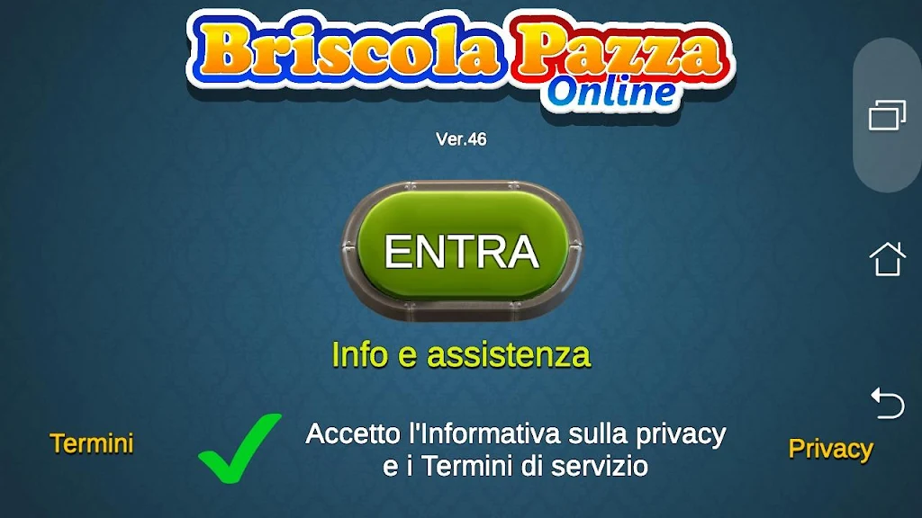 Briscola Pazza OnLine स्क्रीनशॉट 0