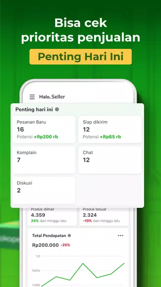 Tokopedia Seller Скриншот 2