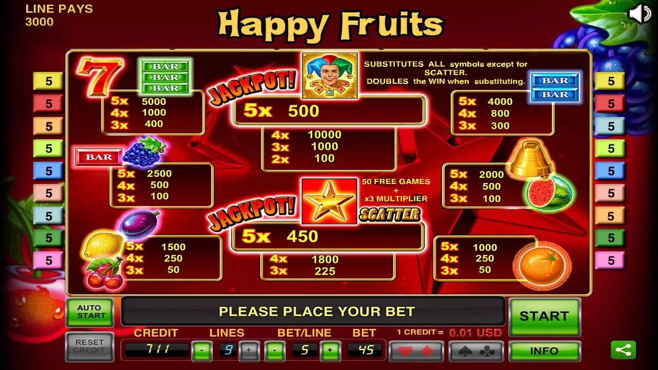 Happy Fruits Captura de tela 2