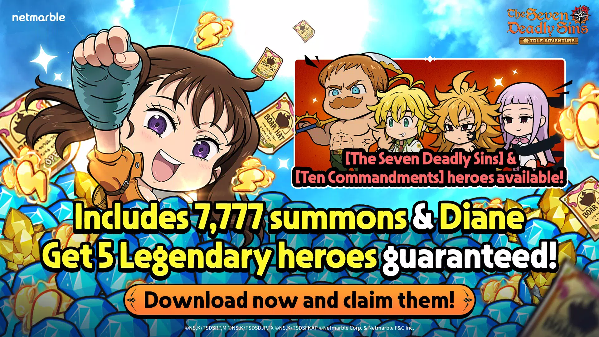 The Seven Deadly Sins: Idle Скриншот 0