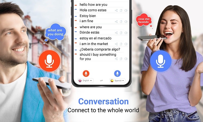 All Language Translate App Captura de pantalla 1