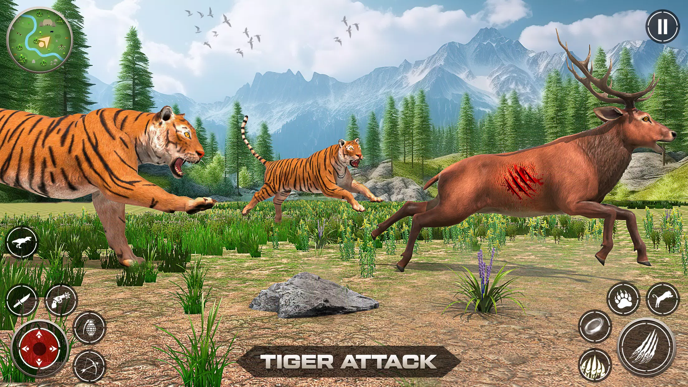 The Tiger Family Simulator 3D Ảnh chụp màn hình 2