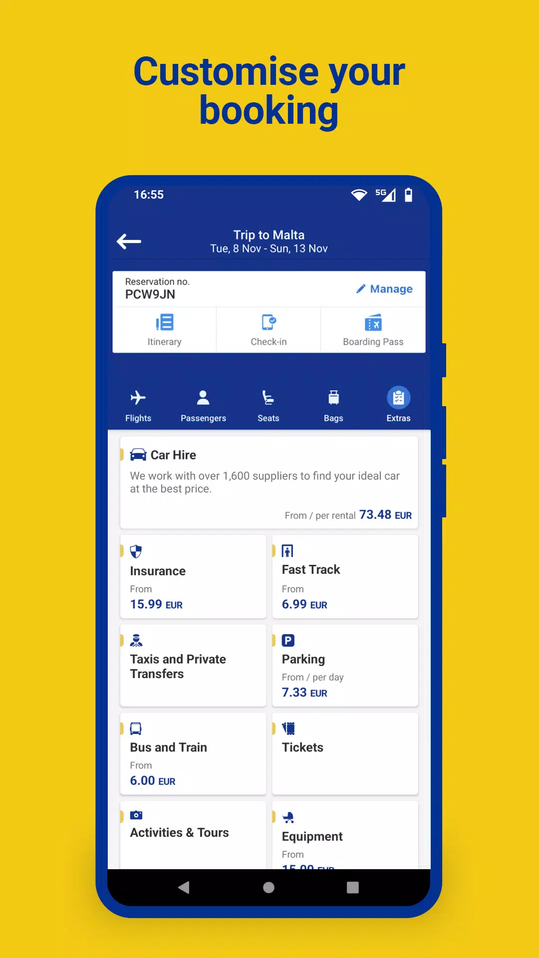Ryanair ภาพหน้าจอ 1