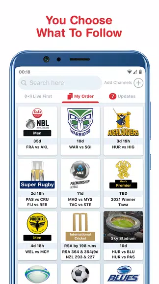 Tribe: Live Sports Scores應用截圖第1張