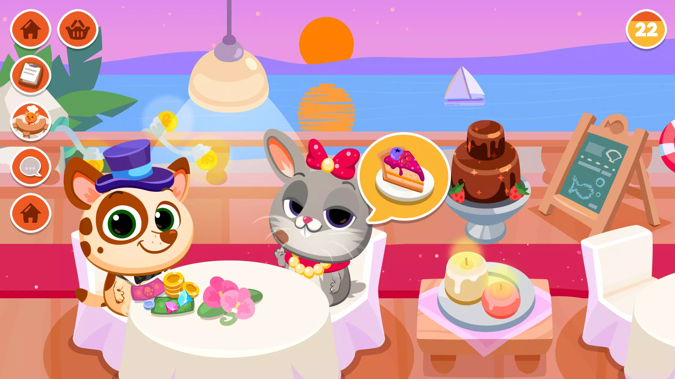 Bubbu Restaurant (котик бубу) Скриншот 1